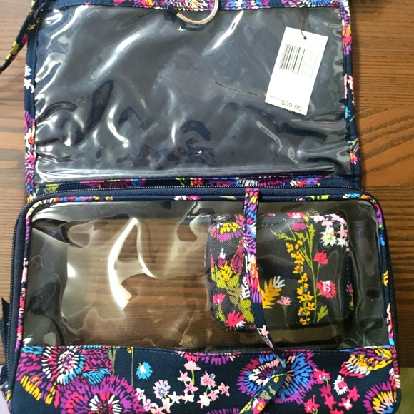 Vera Bradley Handbags - NWT Vera Bradley Travel Bundle in Midnight Wildflowers pattern